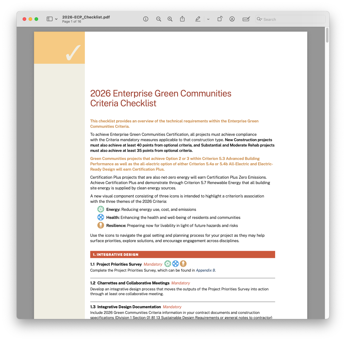 Checklist PDF